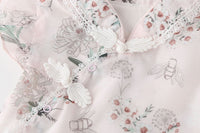 Load image into Gallery viewer, Baby Girls Flower Animals Print Rompers Wholesale 22051780
