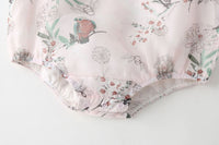 Load image into Gallery viewer, Baby Girls Flower Animals Print Rompers Wholesale 22051780
