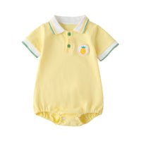 Load image into Gallery viewer, Baby Unisex Striped Fruit Rompers Wholesale 22051781
