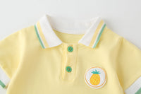 Load image into Gallery viewer, Baby Unisex Striped Fruit Rompers Wholesale 22051781
