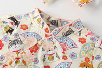 Load image into Gallery viewer, Baby Girls Flower Animals Cartoon Print Rompers Wholesale 22051783
