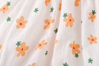 Load image into Gallery viewer, Baby Girls Flower Print Rompers Wholesale 22051785
