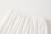 Load image into Gallery viewer, 2 Pieces Set Baby Kid Girls Flower Checked Embroidered Print Tops And Solid Color Shorts Bow Headwear Wholesale 093412006
