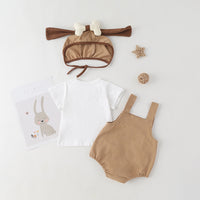 Load image into Gallery viewer, Baby Unisex Print Rompers Hats And Solid Color T-Shirts Wholesale 22051798
