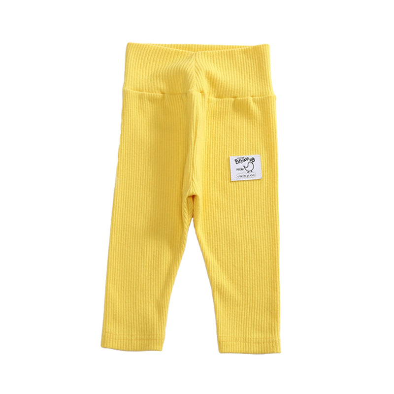 Baby Unisex Solid Color Pants Wholesale 22051803