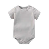 Load image into Gallery viewer, Baby Unisex Solid Color Rompers Wholesale 22051805 
