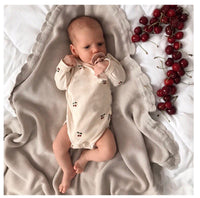 Load image into Gallery viewer, Baby Unisex Flower Fruit Plant Print Rompers Wholesale 220518113
