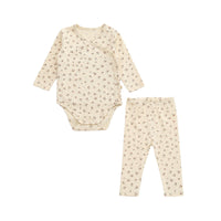 Load image into Gallery viewer, 2 Pieces Set Baby Unisex Flower Fruit Plant Print Rompers And Pants Wholesale 220518116

