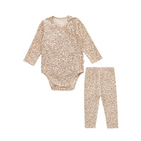 Load image into Gallery viewer, 2 Pieces Set Baby Unisex Flower Fruit Plant Print Rompers And Pants Wholesale 220518116
