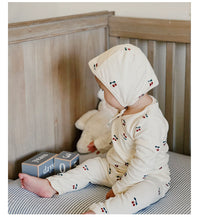 Load image into Gallery viewer, 2 Pieces Set Baby Unisex Flower Fruit Plant Print Rompers And Pants Wholesale 220518116
