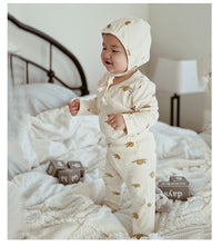 Load image into Gallery viewer, 2 Pieces Set Baby Unisex Flower Fruit Plant Print Rompers And Pants Wholesale 220518116
