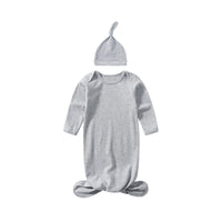 Load image into Gallery viewer, 2 Pieces Set Baby Unisex Solid Color Sleeping Bags And Hats Wholesale 220518122
