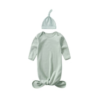 Load image into Gallery viewer, 2 Pieces Set Baby Unisex Solid Color Sleeping Bags And Hats Wholesale 220518122
