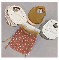 Load image into Gallery viewer, Baby Unisex Solid Color Polka dots Print Baby Bibs Wholesale 220518130
