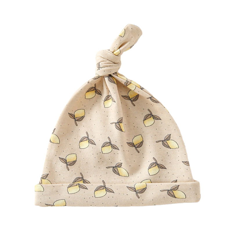 Baby Unisex Flower Butterfly Plant Print Hats Wholesale 220518136