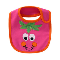Load image into Gallery viewer, Unisex Solid Color Cartoon Embroidered Baby Bibs Wholesale 22051815
