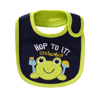 Load image into Gallery viewer, Unisex Solid Color Cartoon Embroidered Baby Bibs Wholesale 22051815
