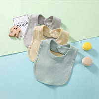 Load image into Gallery viewer, Unisex Solid Color Cartoon Embroidered Baby Bibs Wholesale 22051815
