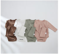 Load image into Gallery viewer, 2 Pieces Set Baby Unisex Polka dots Rompers And Pants Wholesale 220518157
