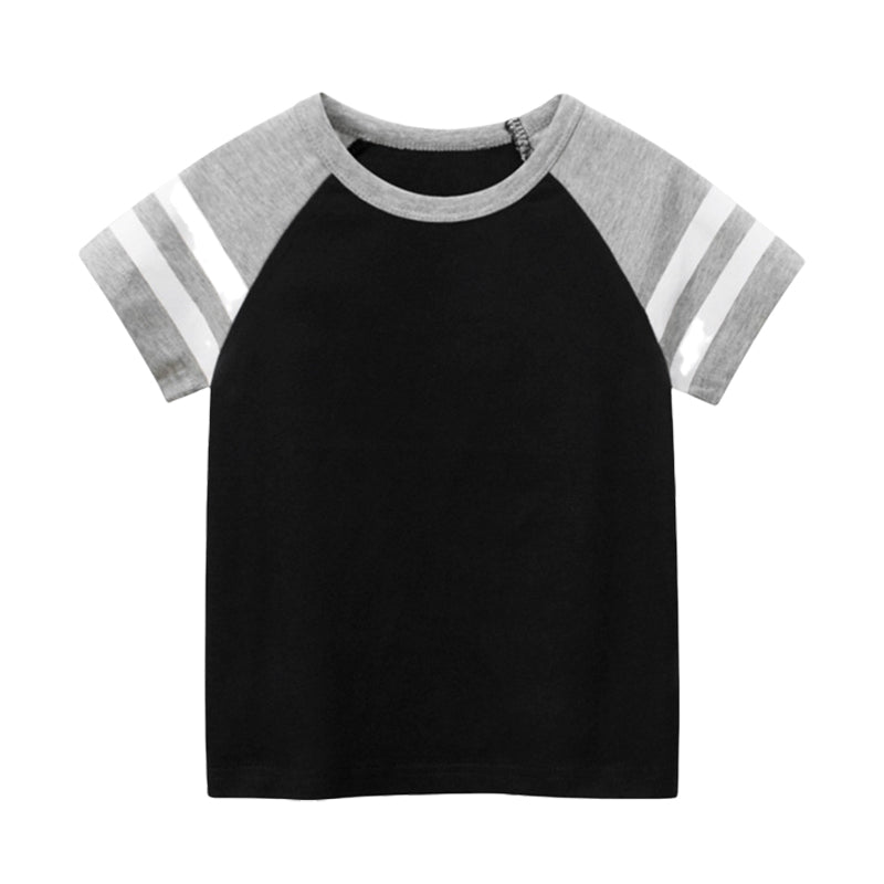 Baby Kid Boys Color-blocking T-Shirts Wholesale 220518186