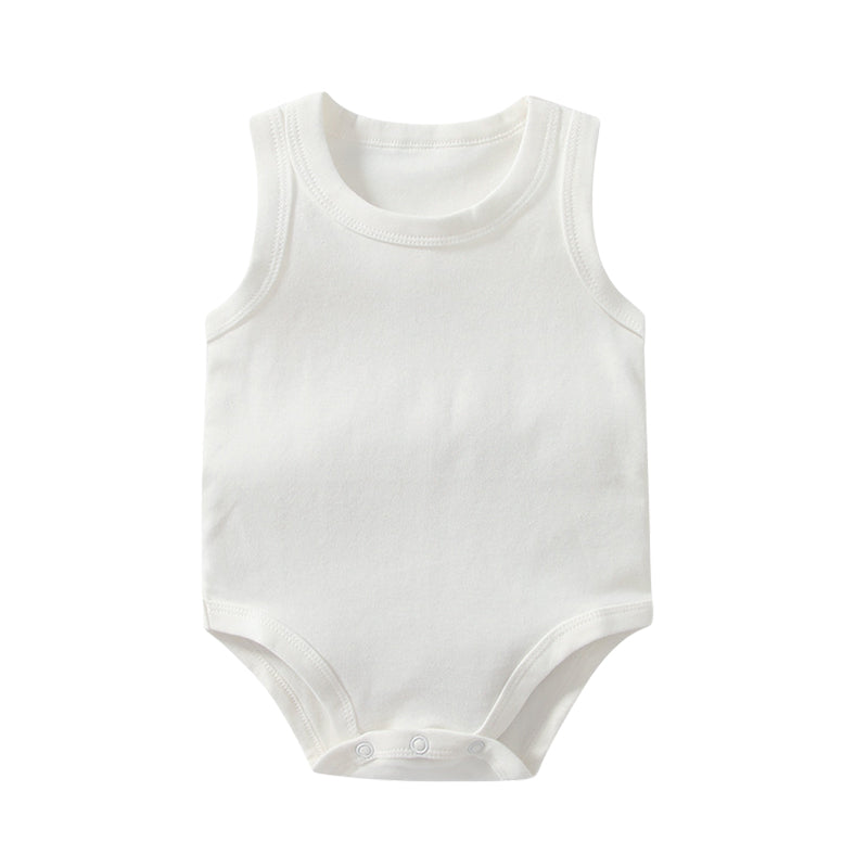 Baby Unisex Solid Color Rompers Wholesale 220518199