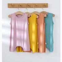 Load image into Gallery viewer, Baby Unisex Solid Color Rompers Wholesale 220518283
