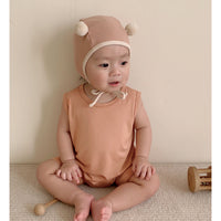 Load image into Gallery viewer, Baby Unisex Solid Color Rompers Wholesale 220518283
