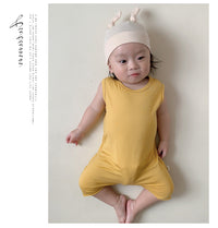 Load image into Gallery viewer, Baby Unisex Solid Color Rompers Wholesale 220518283
