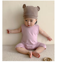 Load image into Gallery viewer, Baby Unisex Solid Color Rompers Wholesale 220518283
