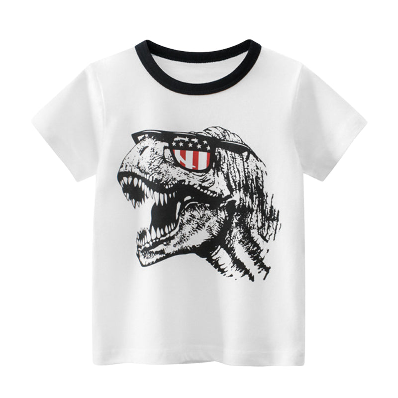 Baby Kid Boys Dinosaur T-Shirts Wholesale 220518293