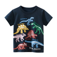 Load image into Gallery viewer, Baby Kid Boys Dinosaur T-Shirts Wholesale 220518296
