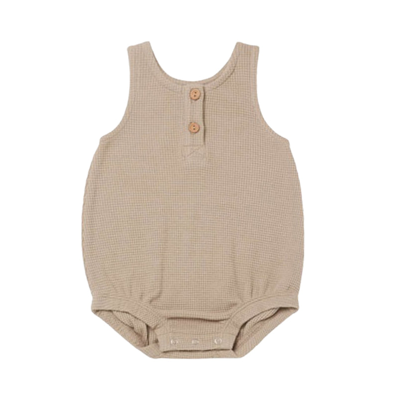 Baby Unisex Solid Color Rompers Wholesale 220518319