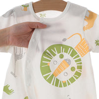 Load image into Gallery viewer, Baby Boys Animals Plant Print Rompers Wholesale 220518328
