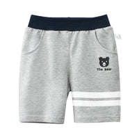 Load image into Gallery viewer, Baby Kid Boys Striped Animals Embroidered Shorts Wholesale 220518342
