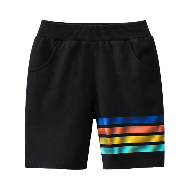Baby Kid Boys Striped Shorts Wholesale 220518343