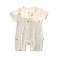Load image into Gallery viewer, Baby Unisex Checked Cartoon Print Jumpsuits Wholesale 220518361
