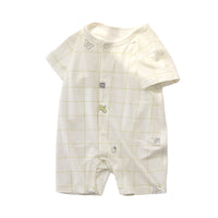 Load image into Gallery viewer, Baby Unisex Checked Cartoon Print Jumpsuits Wholesale 220518361
