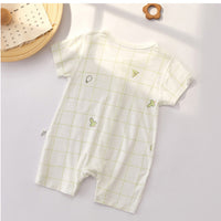 Load image into Gallery viewer, Baby Unisex Checked Cartoon Print Jumpsuits Wholesale 220518361
