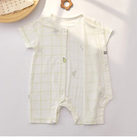 Load image into Gallery viewer, Baby Unisex Checked Cartoon Print Jumpsuits Wholesale 220518361
