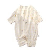 Load image into Gallery viewer, Baby Unisex Checked Print Jumpsuits Wholesale 220518382
