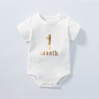 Load image into Gallery viewer, Baby Unisex Letters Print Rompers Wholesale 22051839
