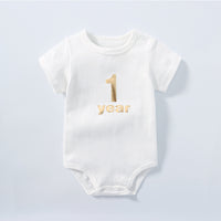 Load image into Gallery viewer, Baby Unisex Letters Print Rompers Wholesale 22051839
