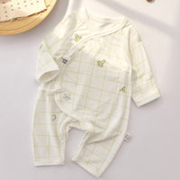 Load image into Gallery viewer, Baby Unisex Checked Print Jumpsuits Wholesale 220518399
