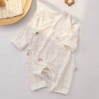 Load image into Gallery viewer, Baby Unisex Checked Print Jumpsuits Wholesale 220518399
