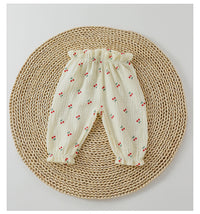 Load image into Gallery viewer, Baby Girls Boys Fruit Love heart Checked Cartoon Print Pants Wholesale 220518408
