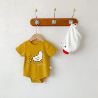 Load image into Gallery viewer, Baby Girls Boys Letters Animals Cartoon Print Rompers Accessories Hats Wholesale 220518412
