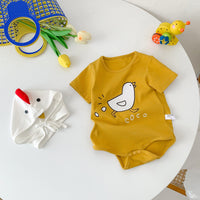 Load image into Gallery viewer, Baby Girls Boys Letters Animals Cartoon Print Rompers Accessories Hats Wholesale 220518412

