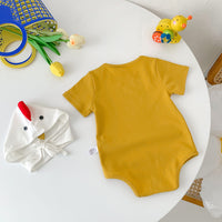 Load image into Gallery viewer, Baby Girls Boys Letters Animals Cartoon Print Rompers Accessories Hats Wholesale 220518412
