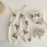 Load image into Gallery viewer, Baby Girls Boys Animals Cartoon Print Jumpsuits Wholesale 220518413
