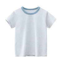 Load image into Gallery viewer, Baby Kid Unisex Striped T-Shirts Wholesale 220518429
